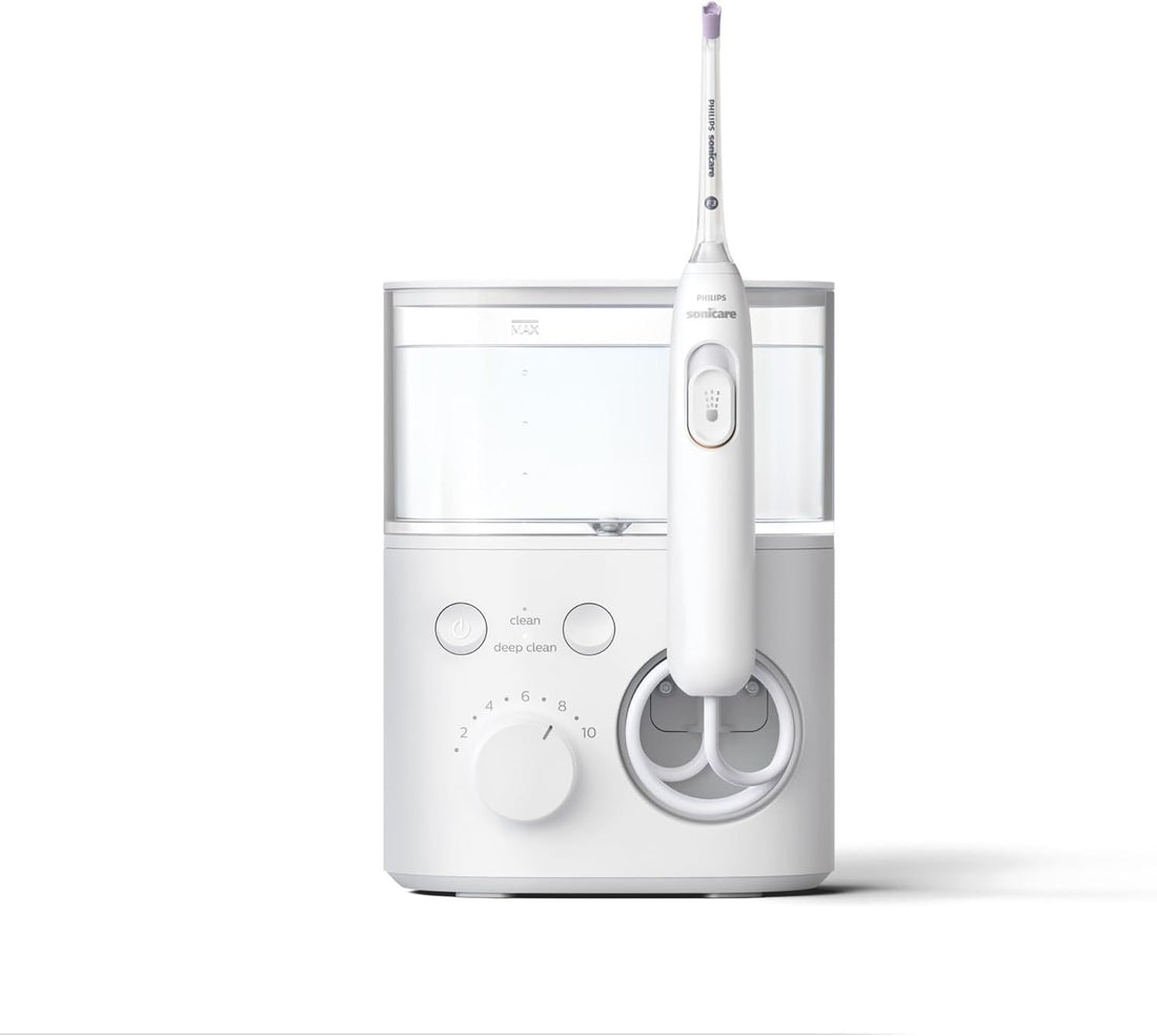 Philips Sonicare Power Flosser 5000, Oral Irrigator, White, AMZ Exclusive, HX3811/20
