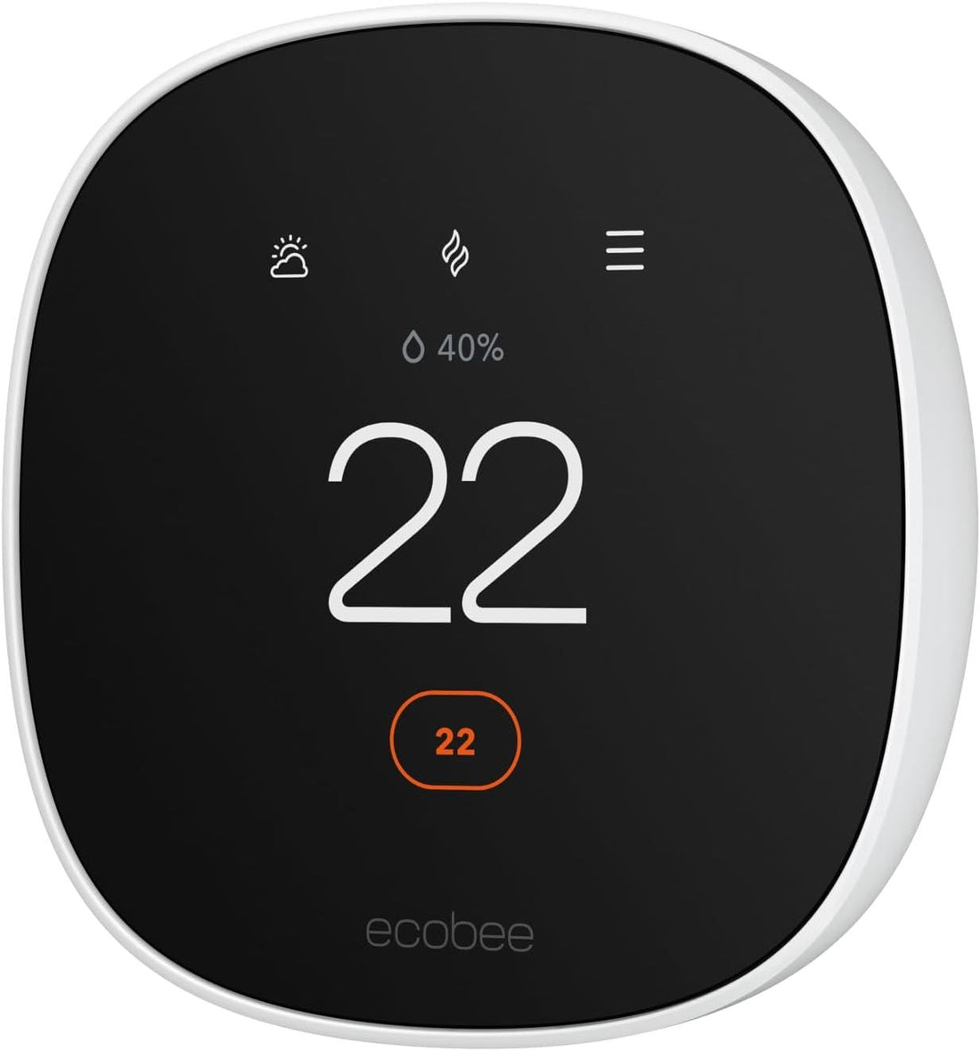 New 2025 ecobee Smart Thermostat Essential - Energy Star Certified programmable Wi-Fi Thermostat - Works with Siri, Alexa, and Google Assistant