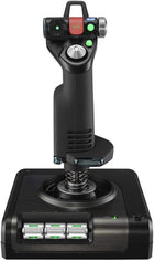 Logitech G X52 Professional HOTAS Flight Control System, Black, 37.08 x 26.67 x 23.88 cm
