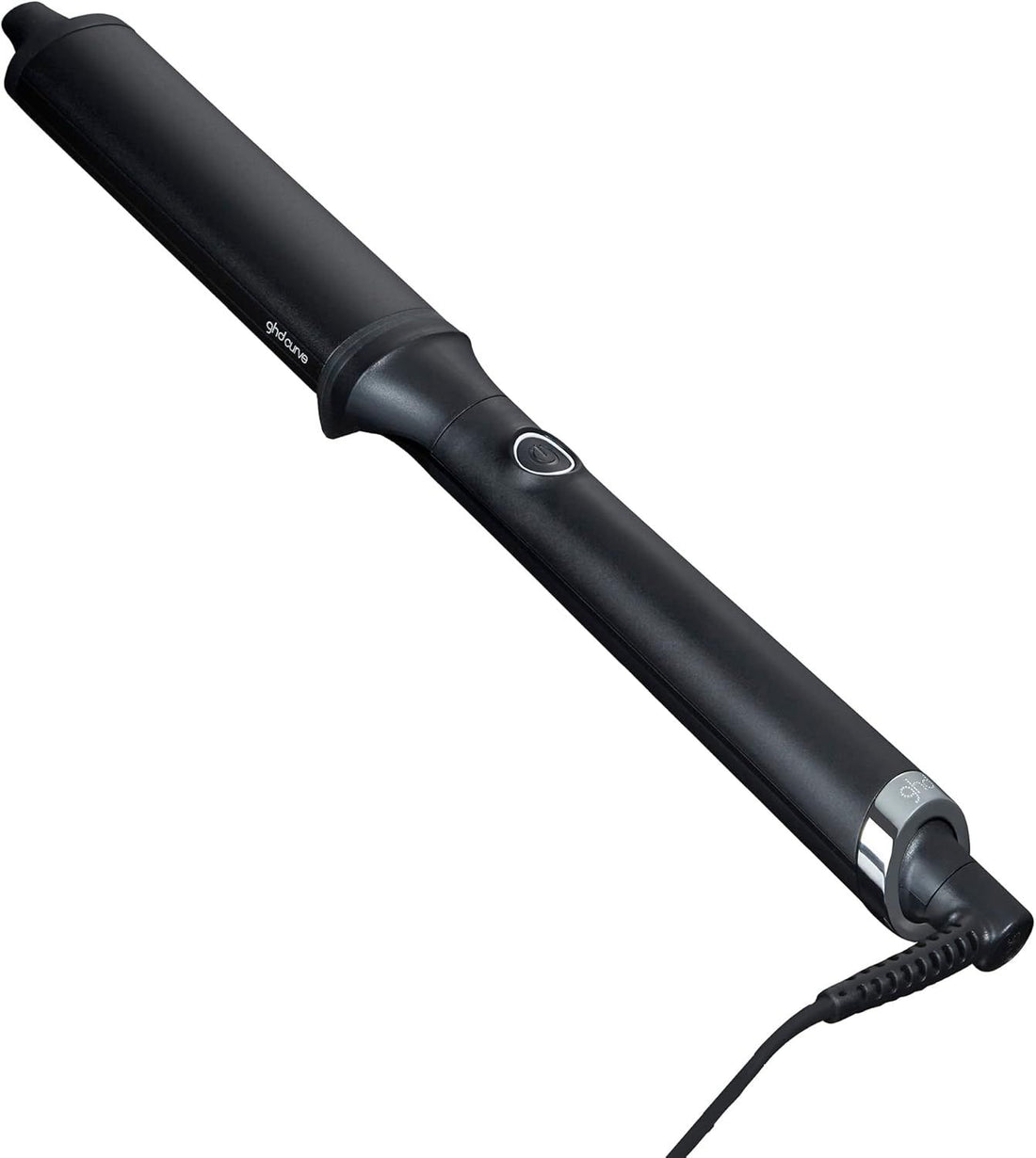 ghd Classic Wave Hair Curling Wand ― 1\ - 1.5\ Oval Ceramic-Coated Barrel with Safer-for-Hair Styling Tool Temperature, Achieve Beach Body Hollywood Waves to Undone Texture with All Day Hold ― Black