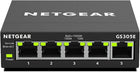 NETGEAR GS305E 5-Port Gigabit Ethernet Ethernet Switch (10/100/1000) Manageable for Simple and Affordable Connectivity for Small Business and Home Office