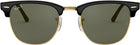 Ray-Ban Men\'s Clubmaster Polarized Square Sunglasses