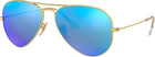 Ray-Ban RB3025 Classic Polarized Aviator Sunglasses 55mm