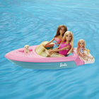 ​Barbie Dreamland Doll, Boat Playset, and Accessories | Puppy, Life Jacket & Accessories, Houses 3 Dolls & Floats on Water, Gift for 3-7 Years, GRG30