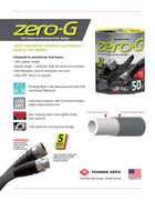 Zero-G Teknor Apex 5/8-in x 50-ft Premium -Duty Kink Free Woven Gray Hose