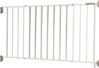 Safety 1st Wide and Sturdy Gate fits 40-60\ wide, and 26.5\ tall, Hardware mounted Metal Swing gate, Perfect for Babies and Pets, White