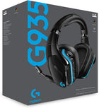 Logitech G935 Wireless Gaming RGB Headset, 7.1 Surround Sound, DTS Headphone:X 2.0, 50 mm PRO-G Drivers, 2.4 GHz Wireless, Flip-to-Mute Mic, PC