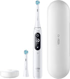 Oral-B iO7 Electric Toothbrush, for Clinically Proven Complete Protection, White, iO Series 7 Limited with 1 Toothbrush, 2 Brush Heads, and 1 Charging Travel Case