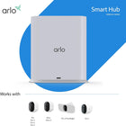 Arlo Pro SmartHub - Arlo Certified Accessory - Connects Arlo Cameras to Wi-Fi, Works with Arlo Ultra 2, Ultra, Pro 5S 2K, Pro 4, Pro 3, Pro 2, Floodlight, Essential & Video Doorbell Cameras - VMB4540