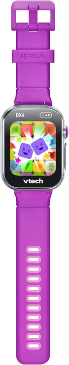 VTech KidiZoom Smartwatch DX4, Purple (Bilingual Version)