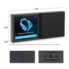 Renogy Energy Monitoring 24/7 Remote All-in-one Smart Panel Monitor and System Battery Monitor with 4\ Touch Screen, for Smart Scenes & Home Security System, RV Van | Support Bluetooth, RS485 and RV-C
