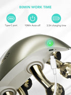 SKG Neck Massager for Pain Relief Deep Tissue Eligible Shiatsu Neck and Shoulder Massger with Heat, Gifts for Men and Women Birthday
