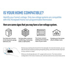 Honeywell Home RTH111B 24-Volt Electronic Non-Programmable Thermostat Single-Stage Heating and Cooling