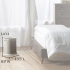 Honeywell HPA104C True HEPA Air Purifier Medium Room,Allergen Remover,Cleans Up To 750 Sq Ft in 1 Hour,Capture 99.97% of Wildfire/Smoke,Dust,Pollen,Pet Dander,Reduce 99.9% Virus,Bacteria,White