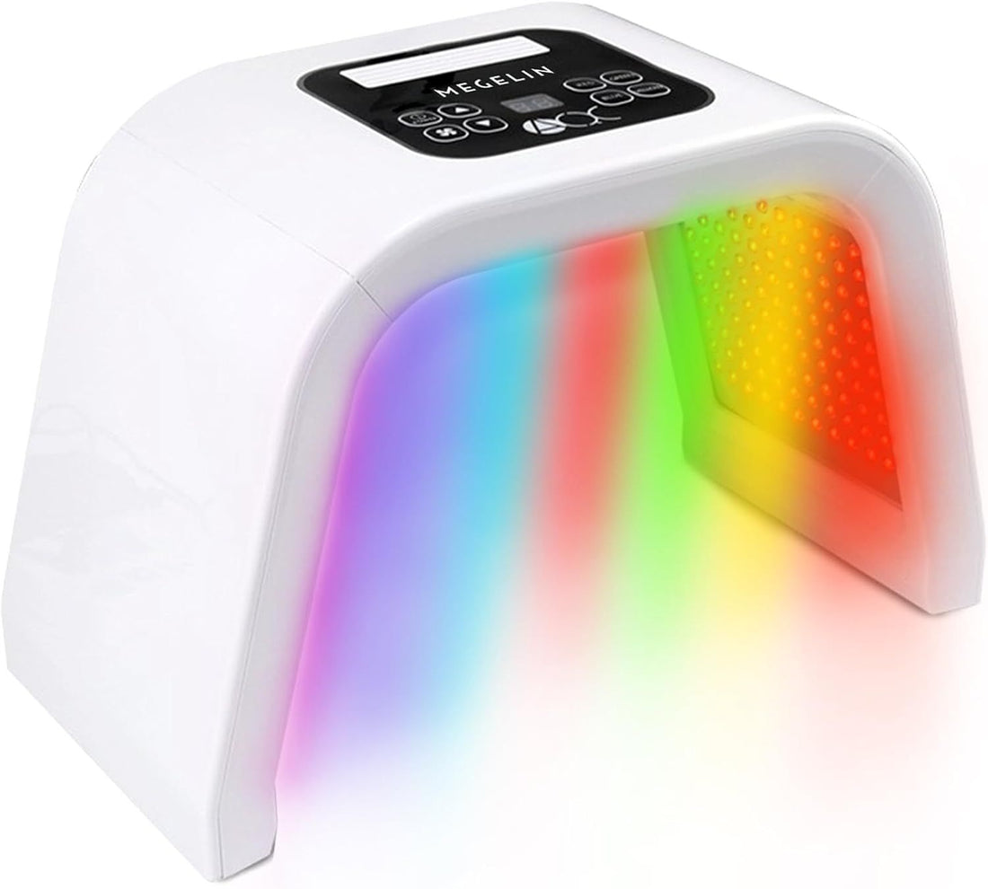 MEGELIN led Light Therapy Machine,7 in 1 Colors Equipment