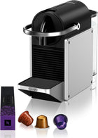 Nespresso Pixie Single Serve Espresso Machine by De’Longhi, Aluminum
