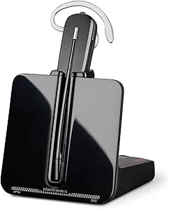 Poly CS540 Wireless DECT Headset (Plantronics) ‚Äì Single Ear (Mono) Convertible (3 Wearing Styles) ‚Äì Connects to Desk Phone ‚Äì Noise Canceling Microphone ‚Äì Amazon