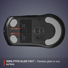 SteelSeries Rival 3 Wireless Gen 2 Gaming Mouse — 2.4GHz and Bluetooth — 18000 DPI TrueMove Air Optical Sensor — 60 Million Click Durability — Light-Weight — 100% PTFE Feet — Black