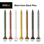 Deck Plus #10 x 3-in Wood to wood Deck Screws 800 -Per Box