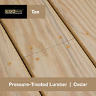 Deck Plus #10 x 3-in Wood to wood Deck Screws 1550 -Per Box