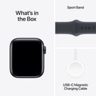Apple Watch SE (2nd Gen) [GPS + Cellular 40mm] Smartwatch with Midnight Aluminum Case with Midnight Sport Band S/M. Fitness and Sleep Trackers, Crash Detection, Heart Rate Monitor, Retina Display