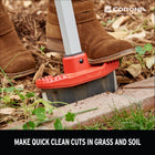 Corona ComfortGEL EdgeMASTER 7-in Handheld Manual Lawn Edger