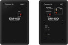 Pioneer DJ 4-inch Desktop Active Monitor Speaker - Black (DM-40D) | Desk-friendly monitoring, 4-inch active pair, DJ and Production modes, RCA/3.5 mm inputs, no amp needed