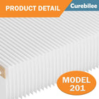 201 Replacement Filter MERV 13 Compatible with Aprilaire 2200, 2250, Space Gard 2200 Whole House Air Cleaner Purifiers and Lennox PMAC-20C (Lennox X0445), MERV-13 Air Filter, 3-Pack