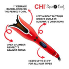 CHI Spin N Curl, 1 Inch , Ruby Red