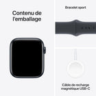 Apple Watch SE (2nd Gen) [GPS 44mm] Smartwatch with Midnight Aluminium Case with Midnight Sport Band