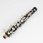 Oboe Beginner Student Level ABS Body Silver Plated Full Automatic C Tone with Reeds, Cleaning Cloth, Oboe Swab, Powder Paper, Absorbing Paper, Thumb Rest, Screwdriver, Gloves, Case