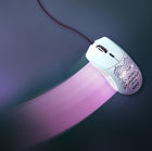 Glorious Gaming Mouse - Model O Minus 58 g Superlight Honeycomb Mouse, RGB Mouse - Matte White Mouse, USB Gaming Mouse