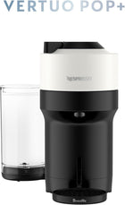 Nespresso Vertuo Pop+ Single Serve Coffee and Espresso Machine by Breville, Coconut White