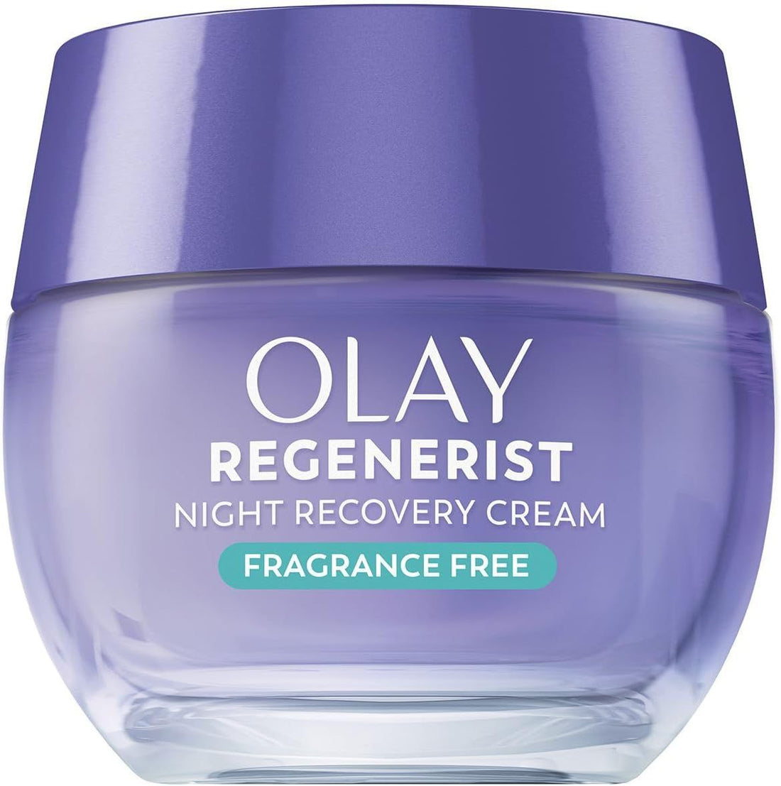 Olay Face Moisturizer, Anti-Aging Night Cream for Women - Fragrance-Free Skin Care, Instant Hydration, Anti-Wrinkle, Reduces Fine Lines, Exfoliates, Smooths Texture - Niacinamide, Amino Pepitde, 50 mL [Packaging may Vary]