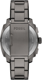 Fossil Men\'s Machine Chronograph Stainless Steel Watch, Silver/Black