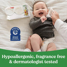 Huggies Natural Care Sensitive Baby Wipes, Unscented, Hypoallergenic, 99% Purified Water, 15 Flip-Top Packs (960 Wipes Total) | 99% Purified Water, Plant-Based, Hypoallergenic, Fragrance-Free, Dermatologist Tested, Winnie-The-Pooh Designs