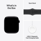 Apple Watch Series 10 [GPS 46mm case] Smartwatch with Jet Black Aluminum Case with Black Sport Band - M/L. Fitness Tracker, ECG App, Always-On Retina Display, Water Resistant 2