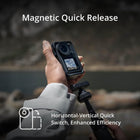 DJI Osmo Action 4 Essential Combo, 4K/120fps Action Camera | 1/1.3-Inch Sensor, Stunning Low-Light Imaging, 10-bit & D-Log M Color Performance, a Long-Lasting 1770 mAh Battery
