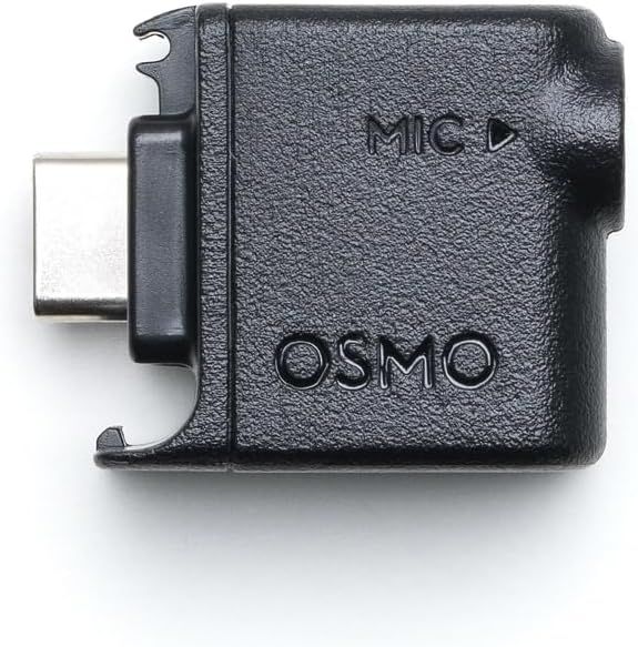Osmo Action 3.5mm Audio Adapter, Compatibility: Osmo Action 5 Pro, Osmo Action 4