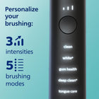 Philips Sonicare DiamondClean Smart 9500 Electric Toothbrush - Sonic Toothbrush with App, Pressure Sensor, 15 Brushing Settings, Replacement Reminder, USB Charging Travel Case, Black, Model HX9923/11