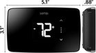 Sensi Lite Smart Thermostat, Data Privacy, Programmable, Wi-Fi, Easy DIY, Works With Alexa, Energy Star Certified, ST25, Most Systems C-Wire Not Required, Except On Heat/Cool Only and Heat Pump System