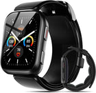 Smart Watch, 1.95 Blood Pressure Smart Watches with Patented Cuff, Mens Smart Watch with 24/7 Heart Rate Sleep Monitor, Blood Oxygen, Pedometer, Blood Pressure Watch Supports Data Sharing