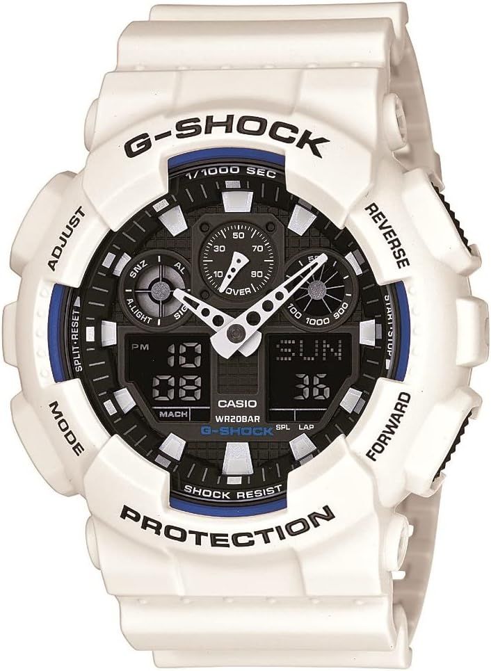 Casio Men\'s GA-100 XL Series G-Shock Quartz 200M WR Shock Resistant Watch