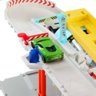 Matchbox Toy Car Track Set, Spin Cyclone Car Wash Playset with 1:64 Scale Corvette & Tow Truck, Features Spinning Wash Tunnel, Tune-Up Shop & Parking