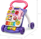 VTech Sit-to-Stand Learning Walker (Frustration Free Packaging - English Version), Purple