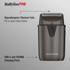 BaBylissPRO UVFOIL Metal Foil Shaver