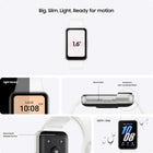 Samsung Galaxy Fit3, 1.6 AMOLED Display, 13 Days Battery Charge, Sleep Monitoring, Fall Detection - Silver (CAD Version & Warranty)