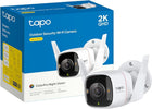 Tapo ColorPro Wi-Fi Outdoor Camera | Plug-in | Daylight Clarity at Night | 2K QHD | Person/Pet/Vehicle Detection | Local/Cloud Storage (No Subscription) | 127° FOV | Built-in Siren Tapo C325WB