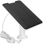 portable solar panel， IP65 Weatherproof Solar Cell Panel 360° Adjustable Wall Mount W/ 9.8ft Micro USB Charging Cable for Arlo Essential Spotlight/XL Spotlight Camera(3pcs)