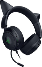 Razer Kraken Kitty V3 X Wired Gaming Headset: Kitty Ears - HyperClear Cardioid Mic - 40 mm Drivers - 7.1 Surround Sound - Comfy Ear Cushions - Cross-Platform via 3.5mm PC, PS5, Xbox, Switch 2 - Black